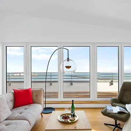 Penthouse Hygge Meerblick Am Strand Olpenitz Exterior photo