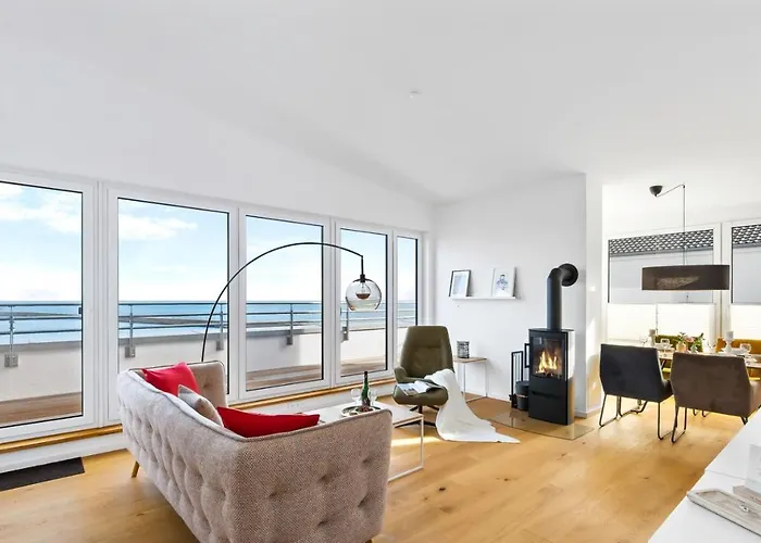 Penthouse Hygge Meerblick Am Strand