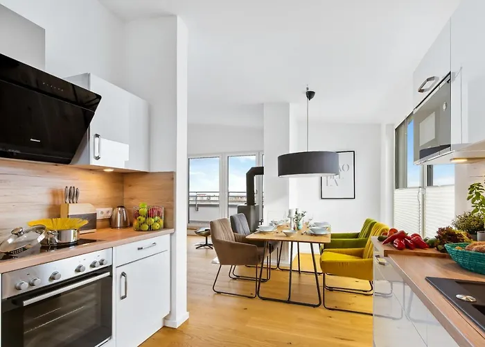 Penthouse Hygge Meerblick Am Strand
